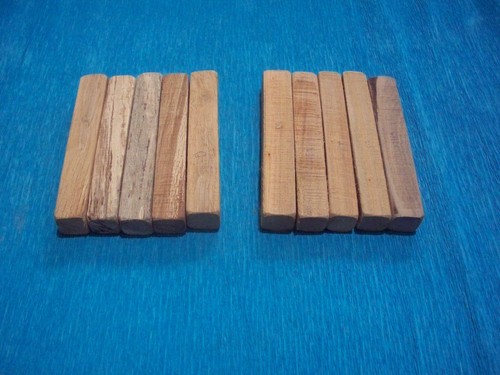 Woodturning pen blanks - 10,
