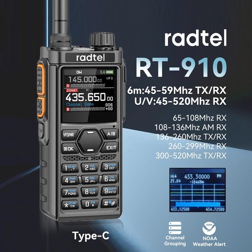 Pre programmed radtel - programmed, rt-910b