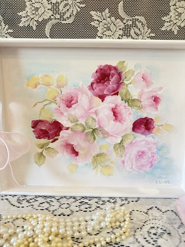 Hand painted pink - hand,