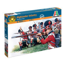 Italeri 6004 Highlander Infantry Figures 1:72 Scale Kit