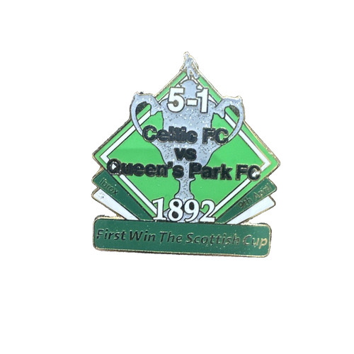 Celtic pin badge scottish cup - scottish,