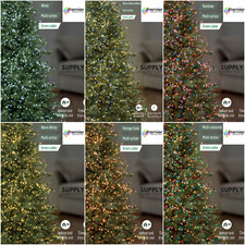 Premier LED Christmas Tree Lights TreeBrights Timer MultiAction All SizesColours