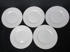 5 x Portland Pottery Regal Works Cobridge White Plates - Not Perfect
