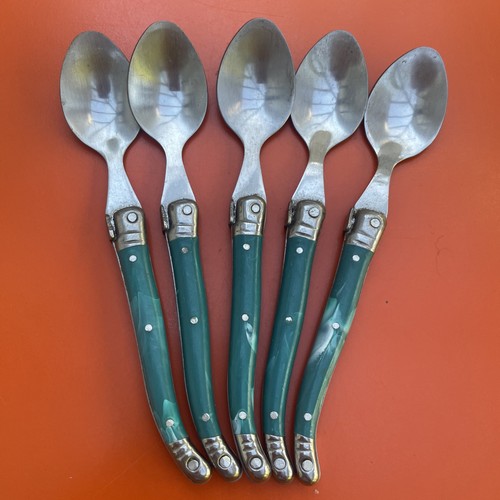 Vintage laguiole tea spoons - vintage,