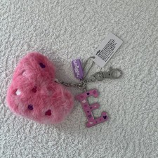 Smiggle Pink Metal Enamel E