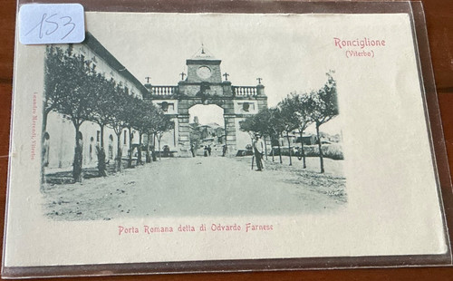 Postcard ronciglione porta - postcard,