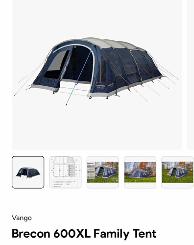 Vango brecon 600xl family - 600xl,