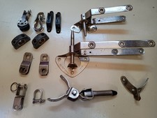 Dinghy, Rudder Pintles and assorted fittings