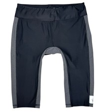 JoFit Womens L Black Magic Tights Workout Athletic Capri Compression Pants 