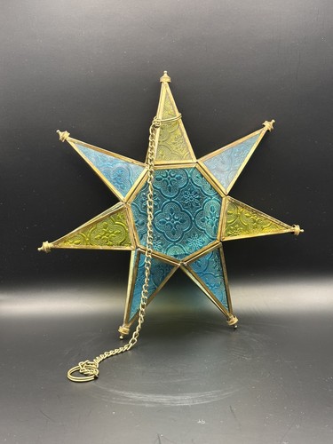 Hanging moroccan style glass - style,