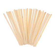 50 PCS Fan Sticks Bamboo Thin