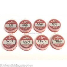 3 x Dinsmore  Soft Refill Split Shot Tub Size LG SSG AAA BB NO1 4 6 8 FISHING