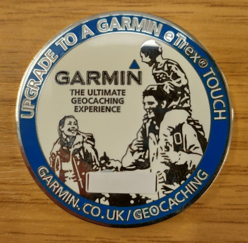 Garmin geocaching geocoin - geocaching,