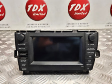 TOYOTA PRIUS MK3 2009-2015 SAT NAV MEDIA STEREO SCREEN HEAD UNIT 86120-47410
