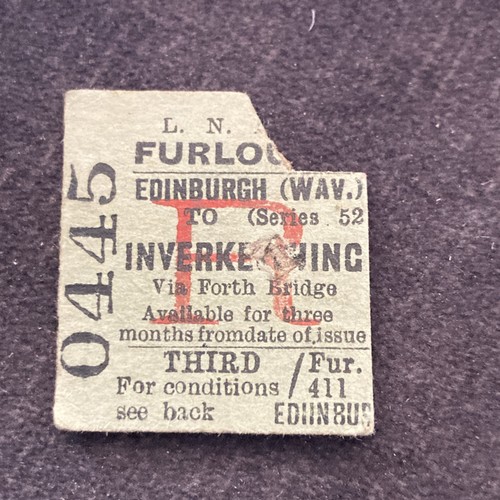 Half railway ticket - railway,