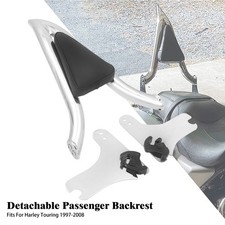 Chrome Detachable Backrest