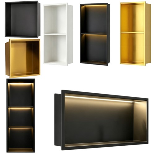 Wall shower niche inset - niche,