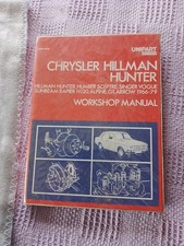 Hillman Hunter Unipart Workshop Manual 1966 To 1979
