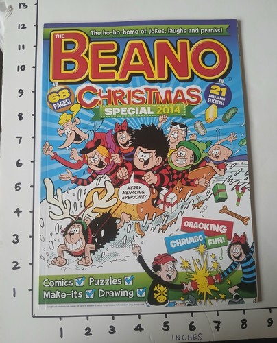 Beano christmas special 2014 - christmas,