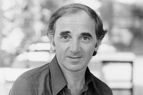 French singer charles aznavour - french,
