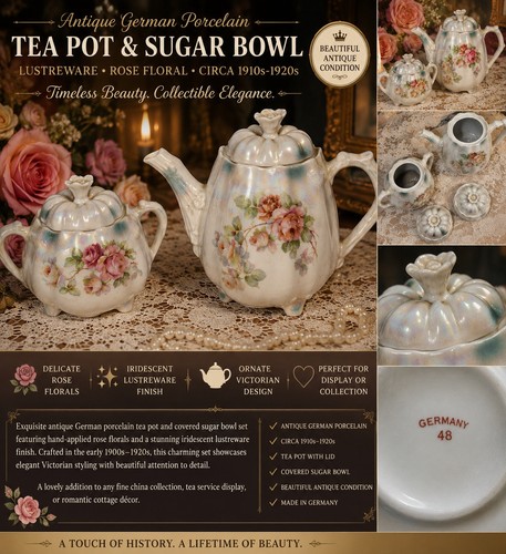 Antique german porcelain - german,