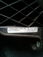 Audi A3 8p 1.4 Tfsi 2010 clutch   Pedal