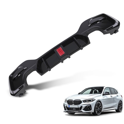 Rear bumper diffuser for - rear, bmw