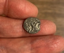 CELTIC BRITAIN. THE ICENI, 1ST CENTURY B.C. SILVER COIN.