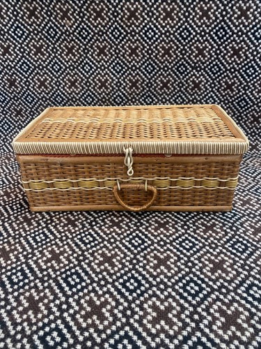 Vintage wicker cane sewing - wicker,