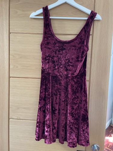 Top shop size red dark - top,