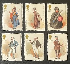Stamps 3330 3335 charles - sg,