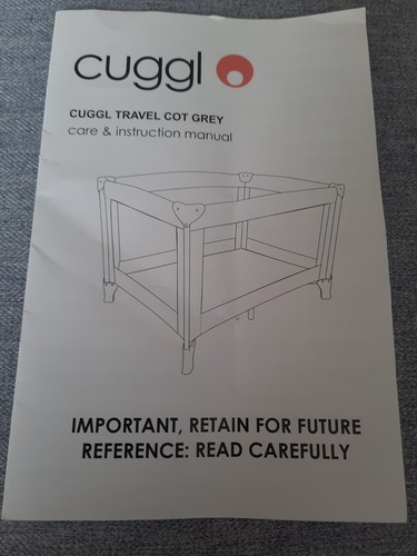 Cuggl travel cot - cuggl,