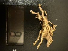 9ct Gold Horse And Jockey