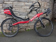 Pelso Brevet Carbon Fibre Recumbent - Large Size Frame, UK Audax build spec