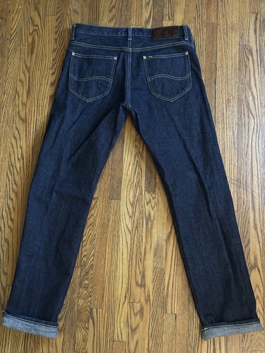 Lee 101z rider indigo selvedge - 101z,