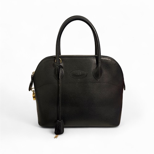 Ettore bugatti bag black - bugatti,
