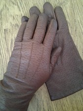 Vintage Ladies Brown Leather