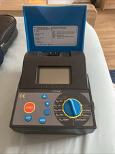 METREL Insulation Continuity Tester . Includes Case,  And cables