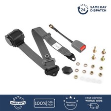 Car 3 Point Seat belts FOR VW Campervan T4 T5 T6 3.7 M Front Rear Grey Universal