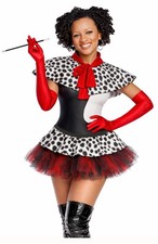 Adults Cruella Dalmatian Tutu