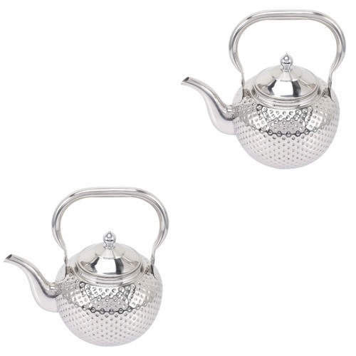 2pcs stainless steel - 2pcs, pot