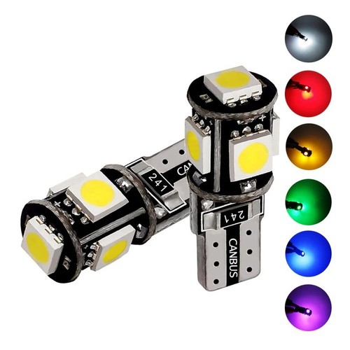 T10 501 led - white, xenon