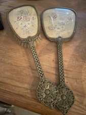 Antique Hair Brush and Hand