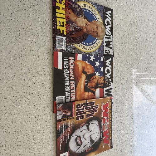 Wcw magazine bundle 1999 - wcw,