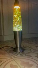 Gold Glitter Lava Lamp 16" by Kenart Enterprise Co
