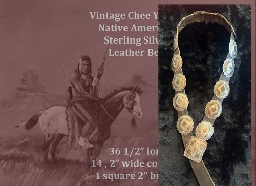 Vintage chee yazzie native - yazzie,