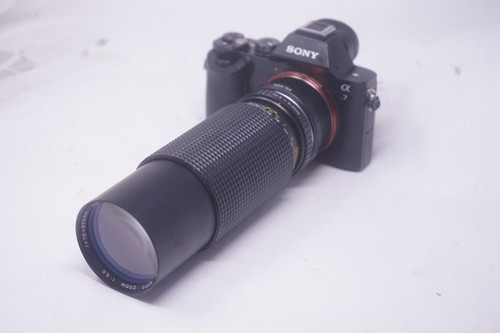 Sony mount adapted sunagor - sony,