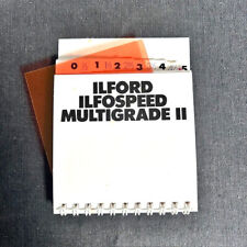 Ilford Multigrade Above The Lens Filter Set-"2" (0-5 contrast )-Excellent