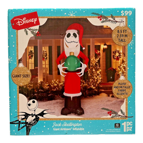 Disney jack skellington - skellington, 8.5