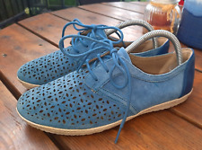 Earth Spirit blue cut out faux